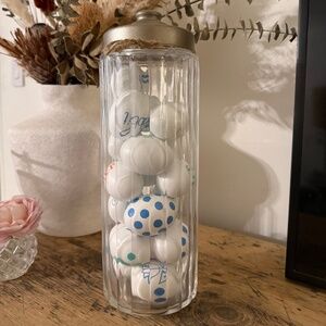 🥚White wooden Easter Eggs in a jar 🫙